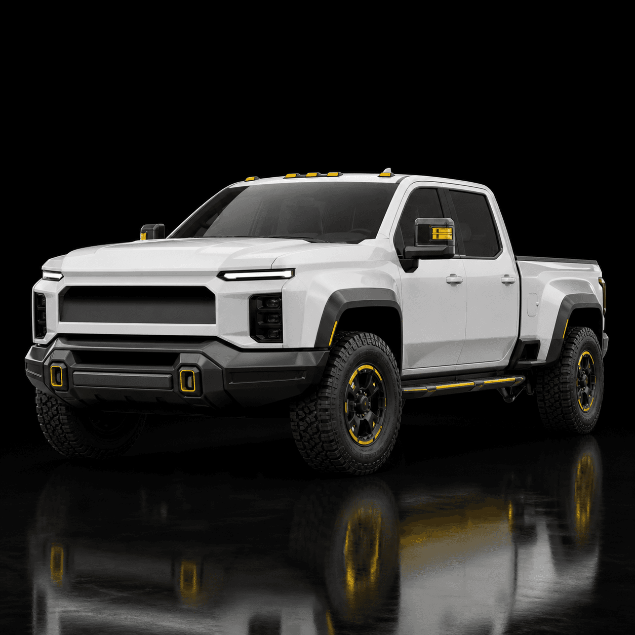 Illustration 3D du gabarit XL — Pick-up & utilitaires